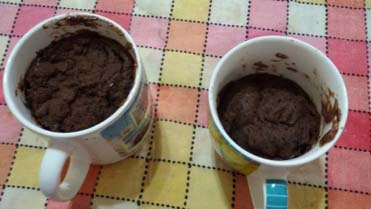 Brownie a la taza