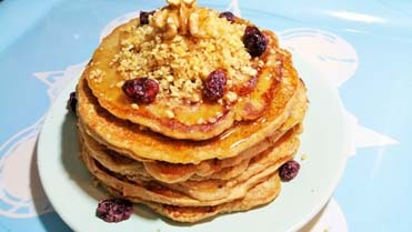 Tortitas de avena y plátano receta mejorada