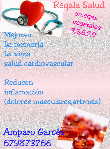 Suplementos de origen vegetal y omegas vegetales
