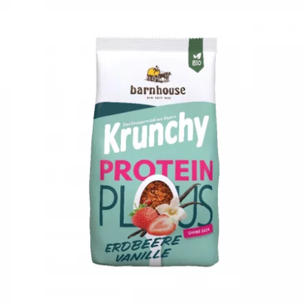 Muesli Krunchy Protein de Fresa y Vainilla Biocop 325 gr