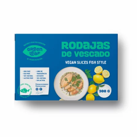 Pescado Vegano en Rodajas Vegan Nutrition 300 gr