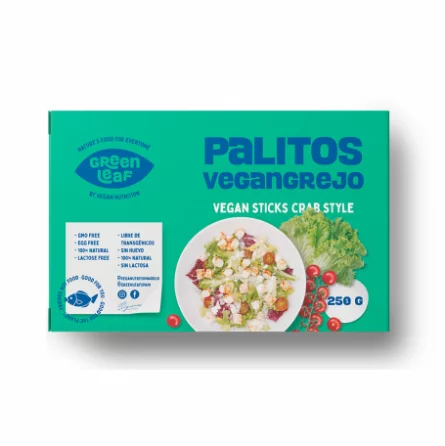 Palitos de cangrejo Veganos Vegan Nutrition 250 gr