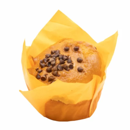 Muffin de Vainilla con Pepitas de Chocolate Vegan Bombon 85gr (20 uds)