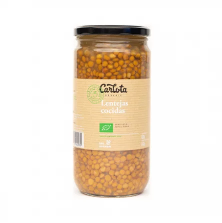 Lentejas Cocidas Carlota Organic 720 gr