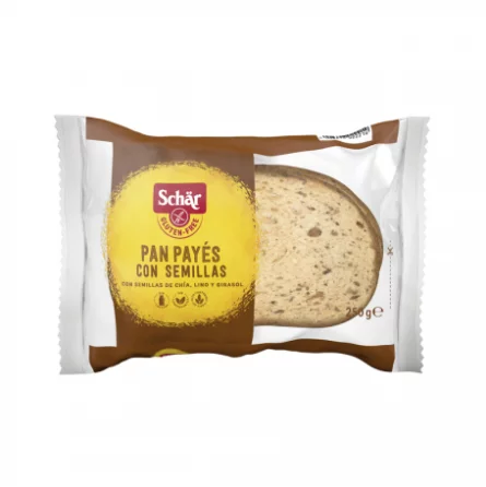 Pan Payes con Semillas Sin Gluten 210 gr Schär