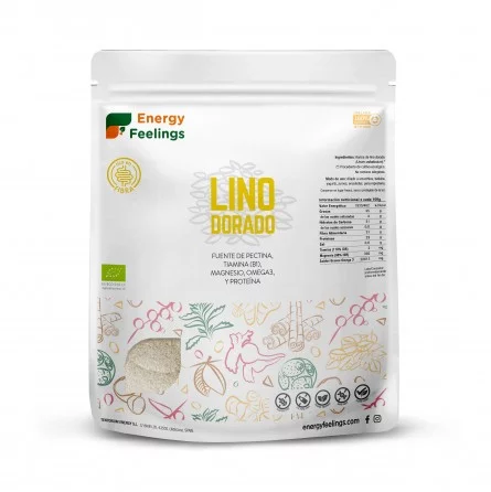 Lino Dorado en Polvo Energy Feelings 500 gr