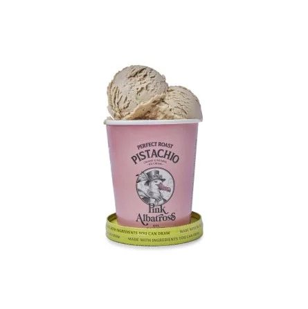 Helado Vegano de Pistacho Pink Albatross 4X480 ml