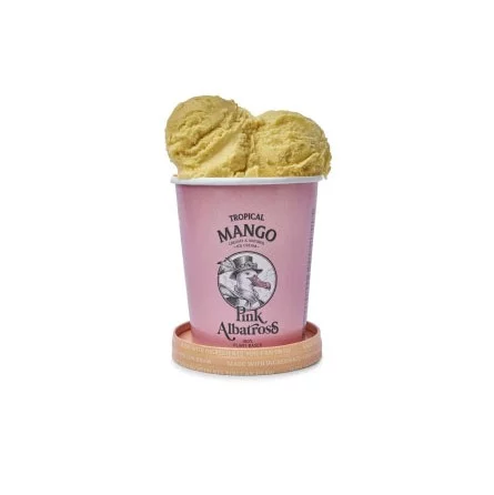 Helado Vegano Tropical de Mango Pink Albatross 4x480 ml