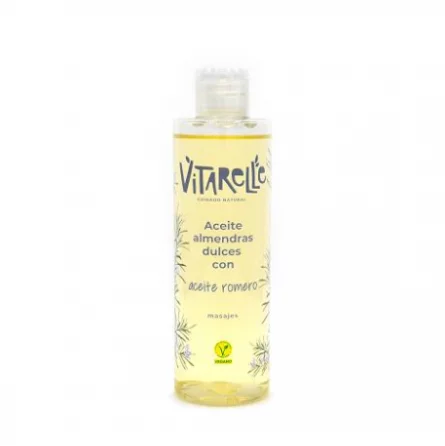 Aceite Corporal de Almendras Dulces y Romero Vitarelle 250 ml