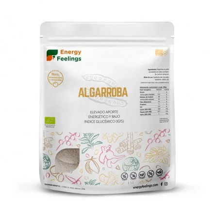 Algarroba en Polvo Pack Bio XXL 1 kg Energy Feelings