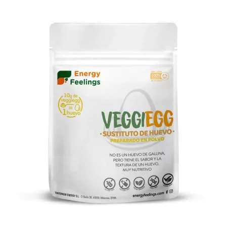 Huevo Vegano Veggiegg Energy Feelings 120 gr