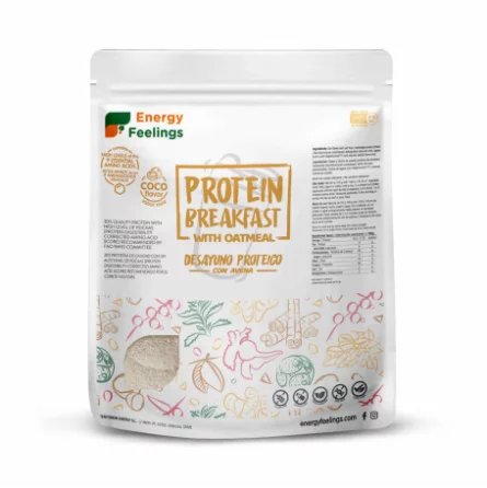 Proteína para Desayuno sabor Coco 1kg Energy Feelings