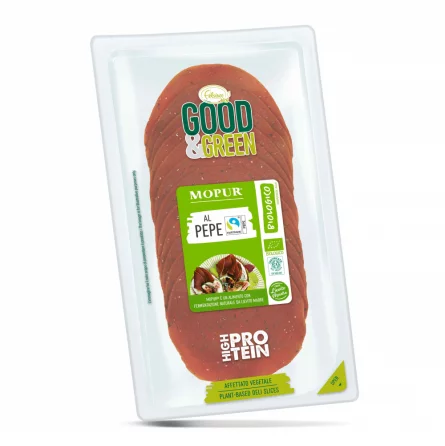 Embutido Vegetal Mopur Pimienta Negra Good&Green 90 g