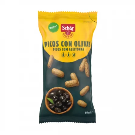 Picos con Olivas Sin Gluten 60 gr Schär