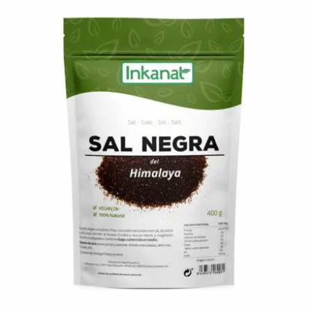 Sal Negra Fina del Himalaya Inkanat 400 gr