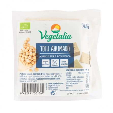 Tofu Ahumado Ecológico Vegetalia 250 gr