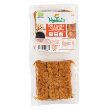 Tempeh de Garbanzo Macerado Vegetalia 170 gr