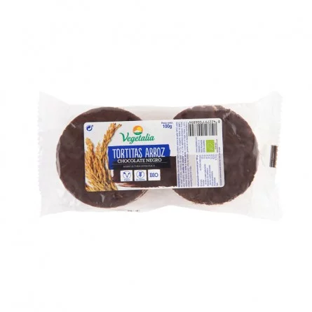 Tortitas de Arroz y Chocolate Negro Bio 100 gr