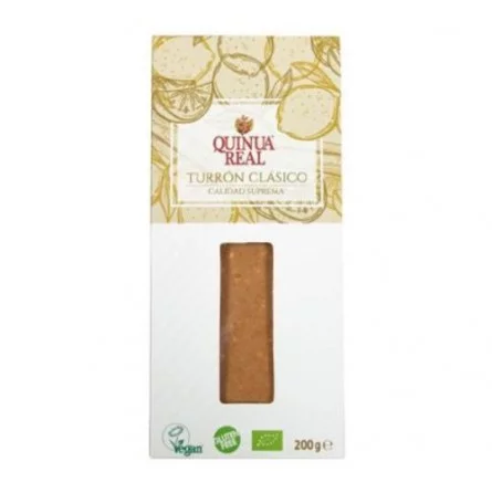 Turron Clasico con Quinoa Limon y Canela Bio Vegan SinGluten 200g Quinua Real