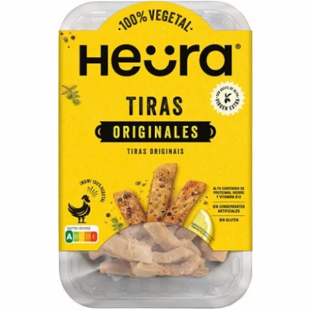 Tiras Originales Refrigeradas Heura 160 gr