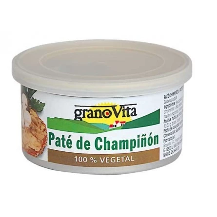Paté de Champiñones Granovita 125 gr