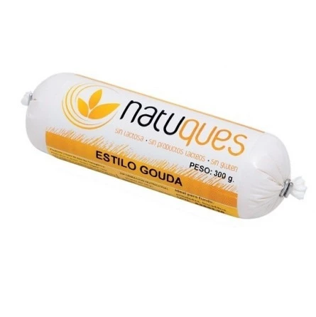 Queso Vegano Rulo Gouda Natuqués 300 gr