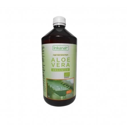 Juego o Zumo de Aloe Vera Natural 1L Inkanat