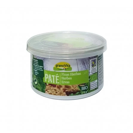 Paté Finas Hierbas Granovita sin Palma 125 gr