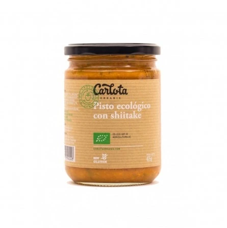 Pisto Ecológico con Shiitake 425gr Carlota Organic