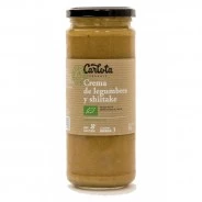 Crema de legumbres y Shitake 450g Carlota Organic