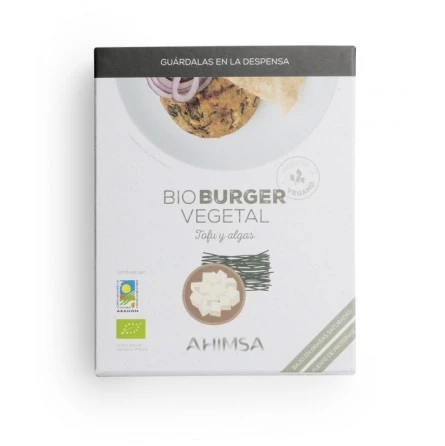 Hamburguesas Vegetales de Tofu y Algas Bio Ahimsa 160 gr