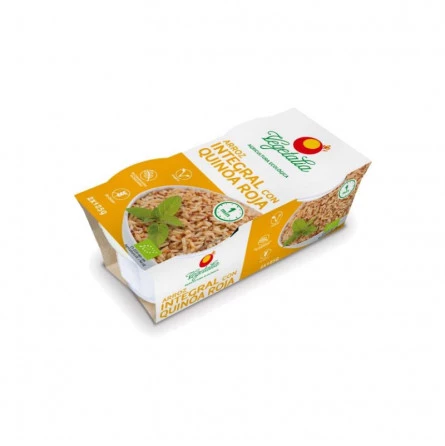 Tarritos Arroz integral con quinoa roja 2 x 125g Vegetalia Tarritos Arroz integral con quinoa roja 2 x 125g Vegetalia