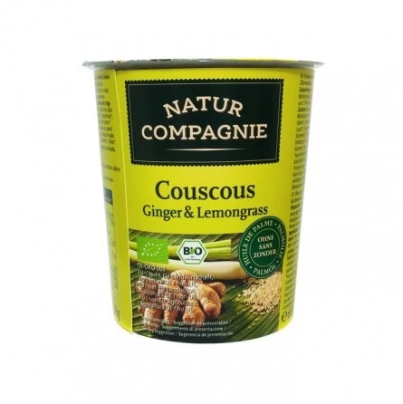 CousCous Jengibre Limon Instantaneo Bio Natur Compagnie 60 gr