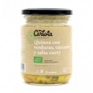 Quinoa con verduras, cúrcuma y salsa curry Carlota 425g