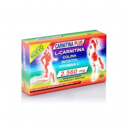 Carnitina Plus20 Ampollas 2000 mg