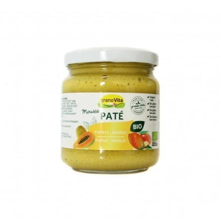 Paté Mousse de Papaya y Mango Granovita 175 gr