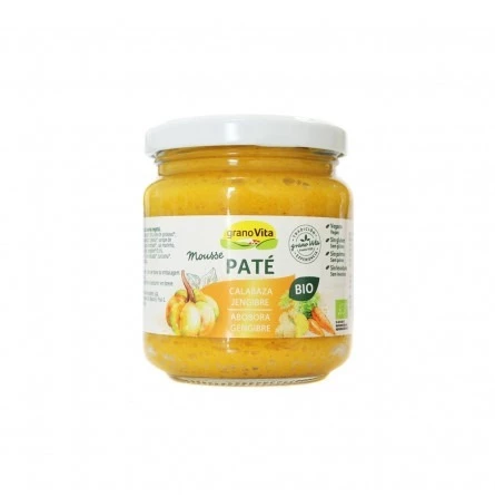 Paté Mousse de Calabaza y Jengibre Granovita 175 gr