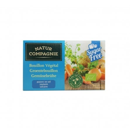 Caldo Vegetal Verduras bajo en sal Bio (8 cubos) Granovita 68 gr