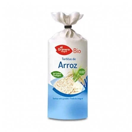 Tortitas de Arroz Con Sal Bio El Granero Integral 115 gr