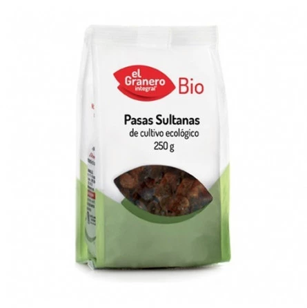 Pasas Sultanas Bio El Granero Integral 250 gr