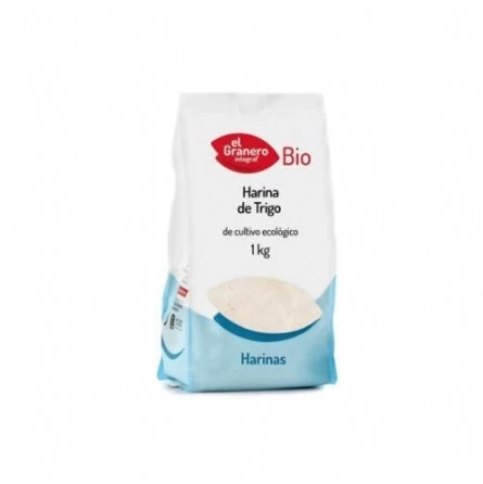 Harina de Trigo Blanca Bio 1 kg El Granero Integral