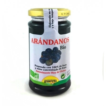 Mermelada de Arándanos Bio Granovita 240 gr