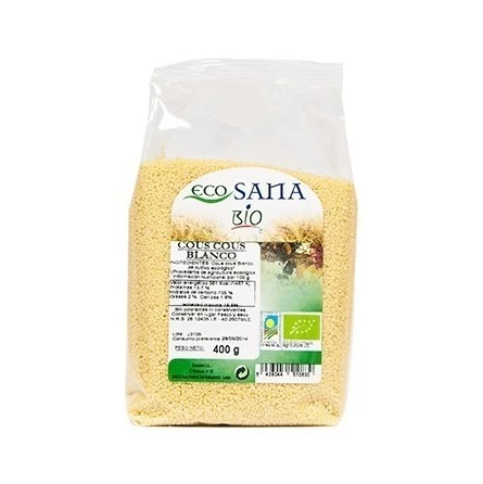 Cous Cous (cuscús) Blanco Bio Ecosana 400 gr