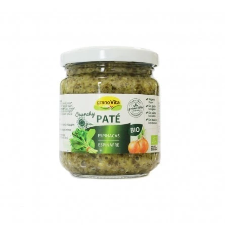 Paté Crunchy de Espinaca Granovita 175 gr Paté Crunchy de Espinaca Granovita 175 gr