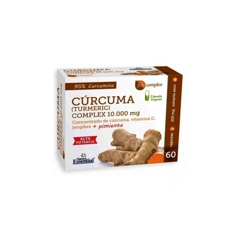 Cúrcuma Complex 10.000 mg 60 Cápsulas Nature Essential