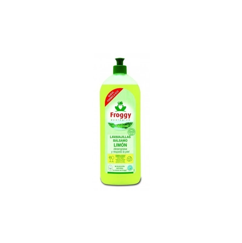 Lavavajillas ecológico y vegano de limón Frosch 750ml (Froggy)