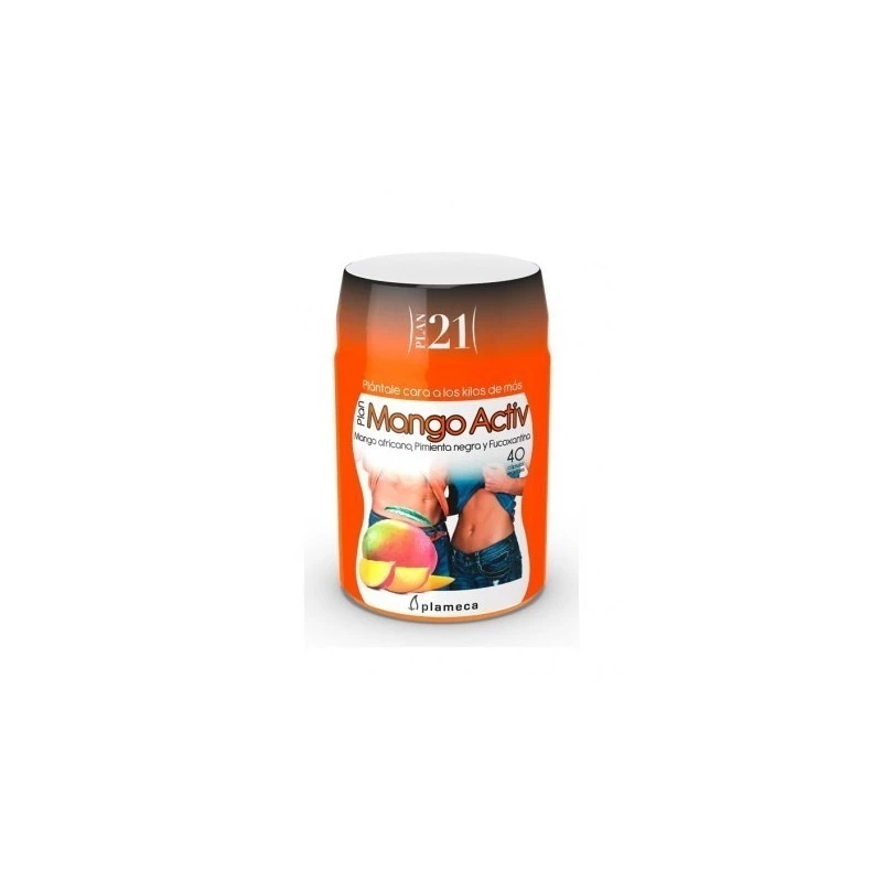 Plan Mango Activo 40 Cápsulas Plameca