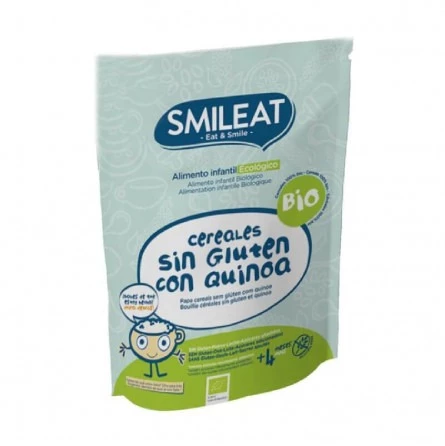 Papilla Cereales Sin Gluten Quinoa 4 Meses Smileat 200 gr