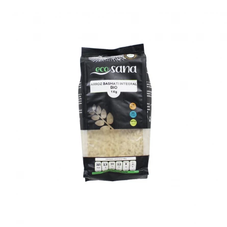 Arroz Basmati Integral Bio Drasanvi 1 kg Arroz Basmati Integral Bio Drasanvi 1 kg