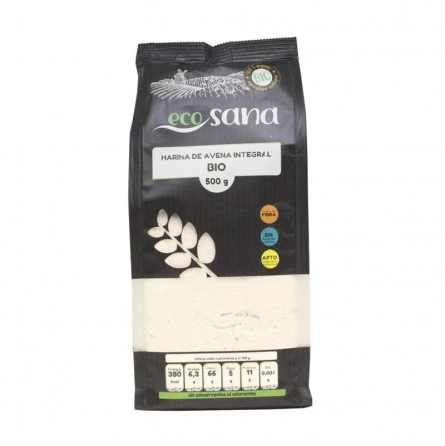 Harina de Avena Integral Bio Ecosana 500 gr Harina de Avena Integral Bio Ecosana 500 gr